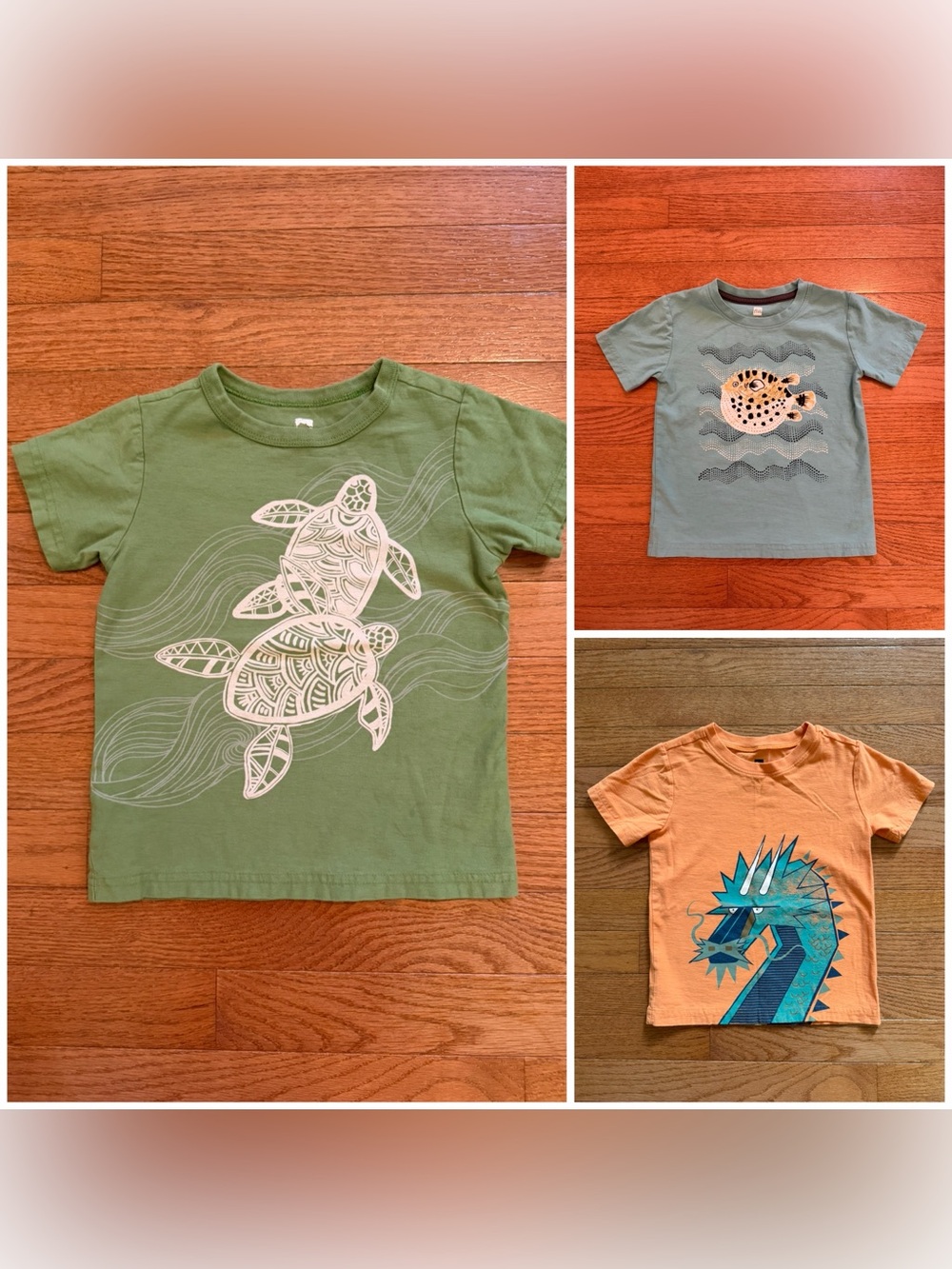 Tea Collection Short Sleeve Tee Bundle Size 4